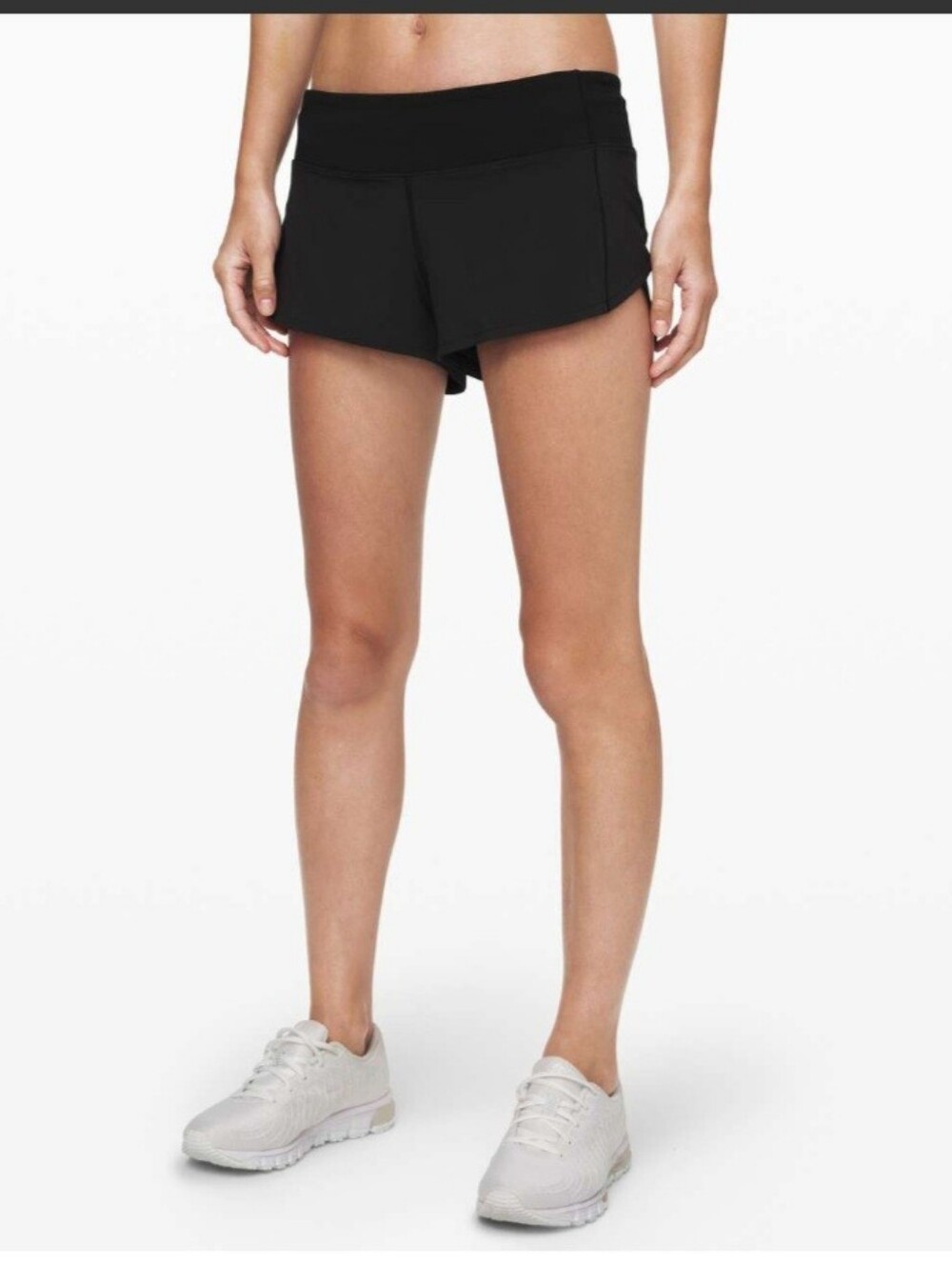 Lululemon Speed Up Short 2.5"🖤Black Size 0